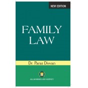 Allahabad Law Agency's Family Law by Dr. Paras Diwan